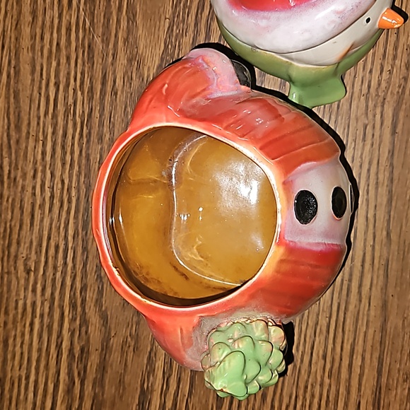 Vintage Snowman with Christmas Tree Cookie Jar-EC - Picture 3 of 10